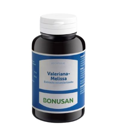 Valeriana-Melissa Extracto 60caps Bonusan