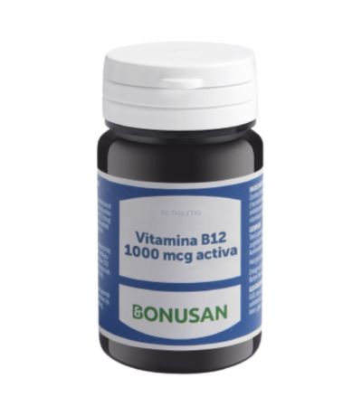 Vitamina B12 Activa 1000 Mcg 60comp Bonusan