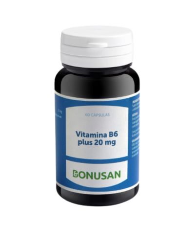 Vitamina B6 Plus 20Mg 60caps Bonusan