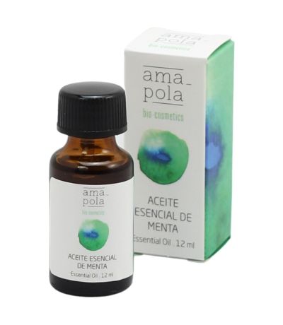 Aceite Esencial de Menta 12ml Amapola Biocosmetics