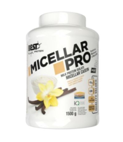 Proteina de Caseina Micellar Pro Vainilla-Yogur 1500gr Best Protein