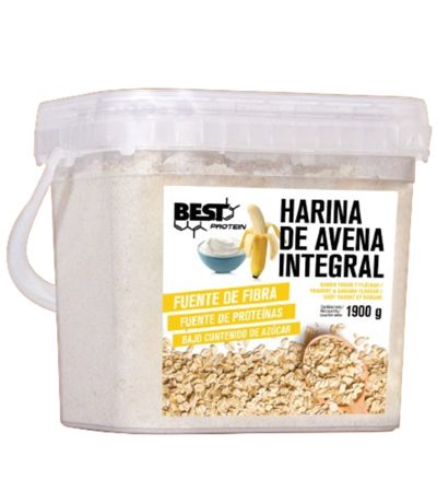 Harina de Avena Integral Yogur-Platano 1900g Best Protein