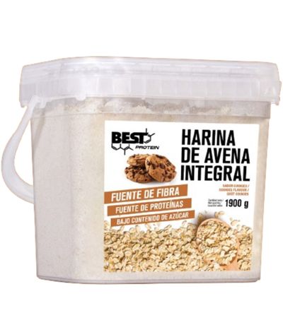 Harina de Avena Integral Cookies 1900g Best Protein