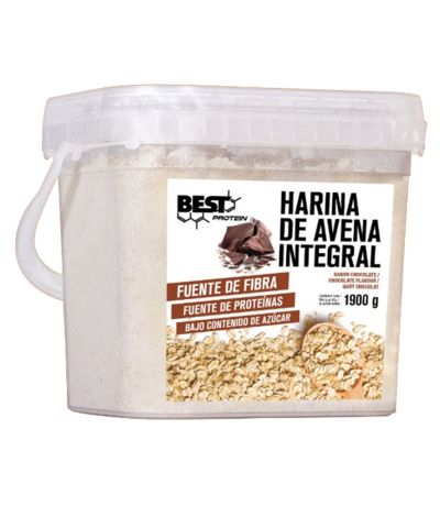 Harina de Avena Integral Chocolate 1900g Best Protein