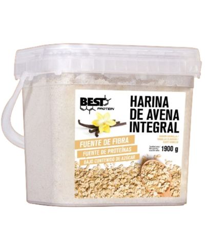 Harina de Avena Integral Vainilla 1900g Best Protein
