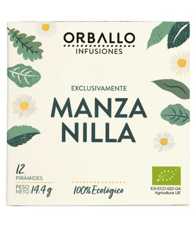 Exclusivamente Manzanilla Eco 12 Piramides Orballo