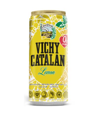 Agua Con Gas Limon Plus Lata 330ml Vichy Catalan