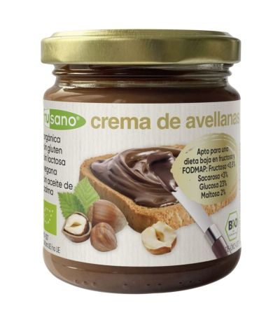 Crema de Cacao con Avellanas Vegan Bio 200g Frusano 