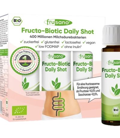 Fructo-Biotic Daily Shot Pack 6 botellas Bio 0.48l Frusano 