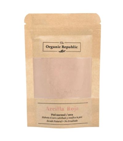 Arcilla Roja Revitalizante Pieles Secas 75g The Organic Republic