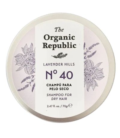 Champu Solido Hidratante Para Pelo Seco 70gr The Organic Republic