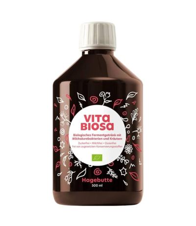 Bebida Fermentada Rosa Mosqueta Eco 500ml Vita Biosa