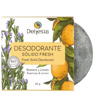 Desodorante Solido Fresh Romero y Limon Bio 65gr Dehesia
