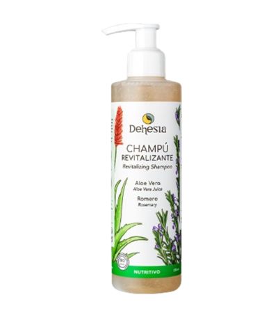 Champu Revitalizante Nutritivo Aloe Vera y Romero Bio 250ml Dehesia