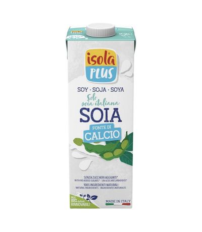 Bebida Vegetal Soja Calcio 6x1L Isola Plus