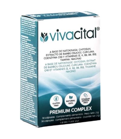 Vivacital 30caps SinGluten Vivacital