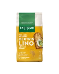 Pan Integral dextrin con Semillas Lino 300g Santiveri