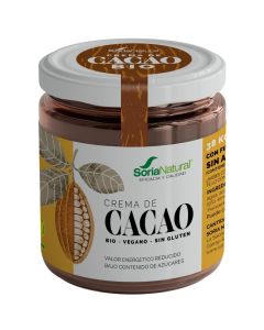 Crema de Cacao Bio Vegan SinGluten 200g Soria Natural