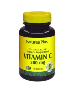 Vitamina-C 500Mg SinGluten 90comp NatureS Plus