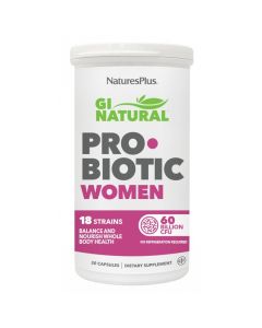 GI Natural Probiotic Women SinGluten 30caps NatureS Plus