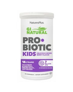 GI Natural Probiotic Kids SinGluten 30comp NatureS Plus