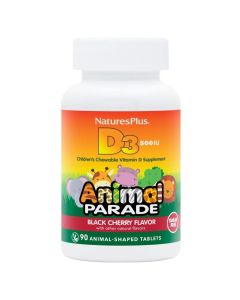 Animal Parade Vitamina D3 500UI 90comp Nature s Plus