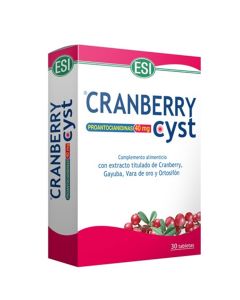 Cranberry Cyst Cistitis SinGluten Vegan 30comp Trepat-Diet-Esi
