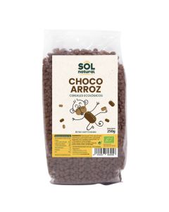 Cereales Arroz Hinchado Choco Bio 250g Solnatural