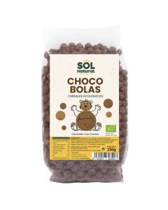 Bolitas de Cereales con Choco Bio 250g Solnatural