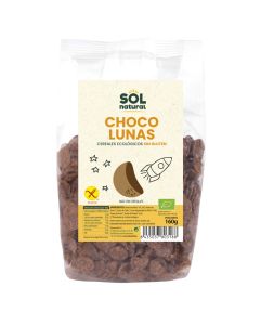 Choco Lunas SinGluten Bio 160g Solnatural