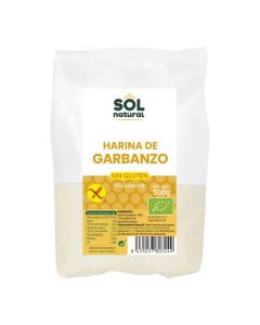 Harina de Garbanzo SinGluten Eco 500g Solnatural
