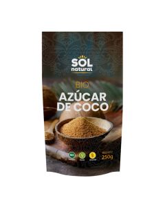 Azucar de Coco SinGluten Bio Vegan 250g Solnatural