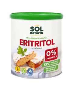 Eritritol SinGluten Bio Vegan 500g Solnatural