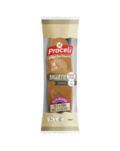 Baguette Rustica SinGluten 120g Proceli