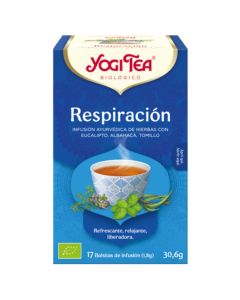 Infusion Respiracion SinGluten Bio Vegan 17inf Yogi Tea
