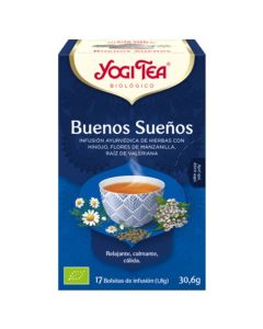Infusion Buenos Sueños SinGluten Bio Vegan 6cajasx17inf Yogi Tea