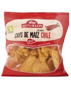 Chips de Maiz Chili Bio Vegan 75g Natursoy