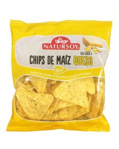 Chips de Maiz Sabor Queso Bio 75g Natursoy