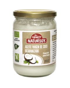 Aceite de Coco desodorizado Bio Vegan 400g Natursoy
