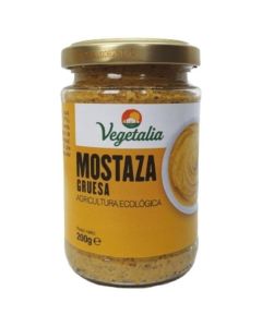 Mostaza Gruesa Eco 200g Vegetalia