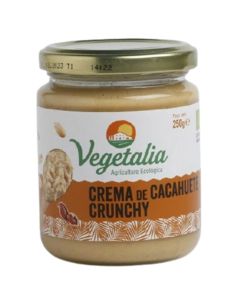Crema de Cacahuete Crunchy Eco 250g Vegetalia
