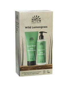 Pack Wild Lemongrass Gel y Hidratante Corporal Eco Vegan 1ud Urtekram