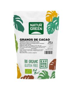 Granos Cacao Troceados Doypack Bio 200g Natur Green