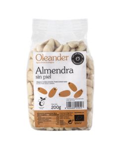 Almendra Cruda Pelada SinGluten Bio Vegan 200g Oleander