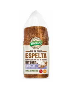 Pan de Molde Trigo Espelta Integral Semillas Bio 400g Biocop