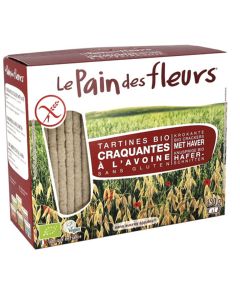 Tostadas de Pan con Avena SinGluten Bio Vegan 150g Le Pain Des Fleurs