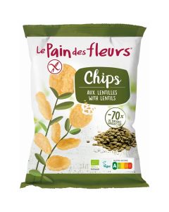 Chips Lentejas SinGluten Bio Vegan 50g Le Pain Des Fleurs