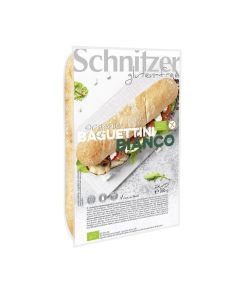 Mini Baguette Blanca SinGluten Eco 200g Schnitzer