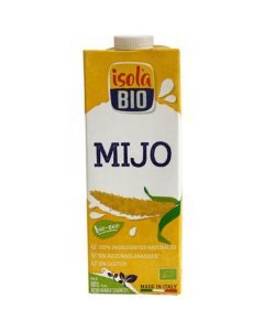 Bebida Vegetal de Mijo SinGluten Bio Vegan 6x1L Isola Bio