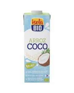 Bebida Vegetal de Arroz y Coco SinGluten Bio Vegan 6x1L Isola Bio